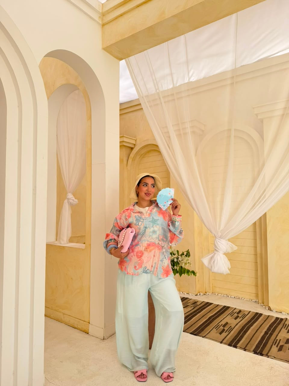 BAHAR Sea-Inspired Linen Set