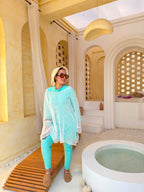 Closed Mesh Cover-Up – White