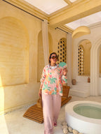 Do'oo El Shamasy Printed Linen Set