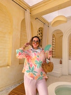 Do'oo El Shamasy Printed Linen Set