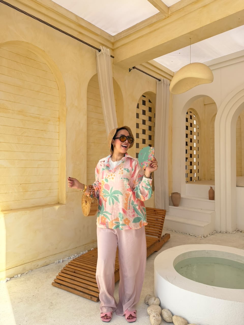 Do'oo El Shamasy Printed Linen Set
