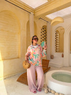 Do'oo El Shamasy Printed Linen Set