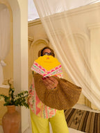 Halawt Shamsna Printed Linen Set